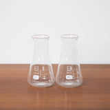 VINTAGE CHEMISTRY CLEAR GLASS VESSEL / LABORATORY GLASSWARE